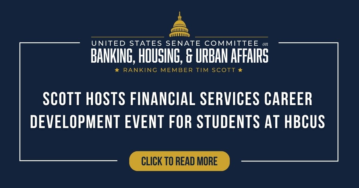 Scott Hosts Financial Services Career Development Event for Students at