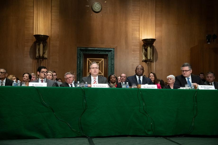 Nomination Hearing for Treasury, FHFA and NCUA Nominees